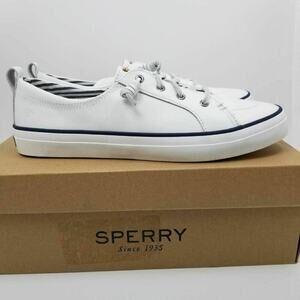 Womens Sperry Crest Vibe 85th Anniversary Sneakers White STS85303 Size 11M
